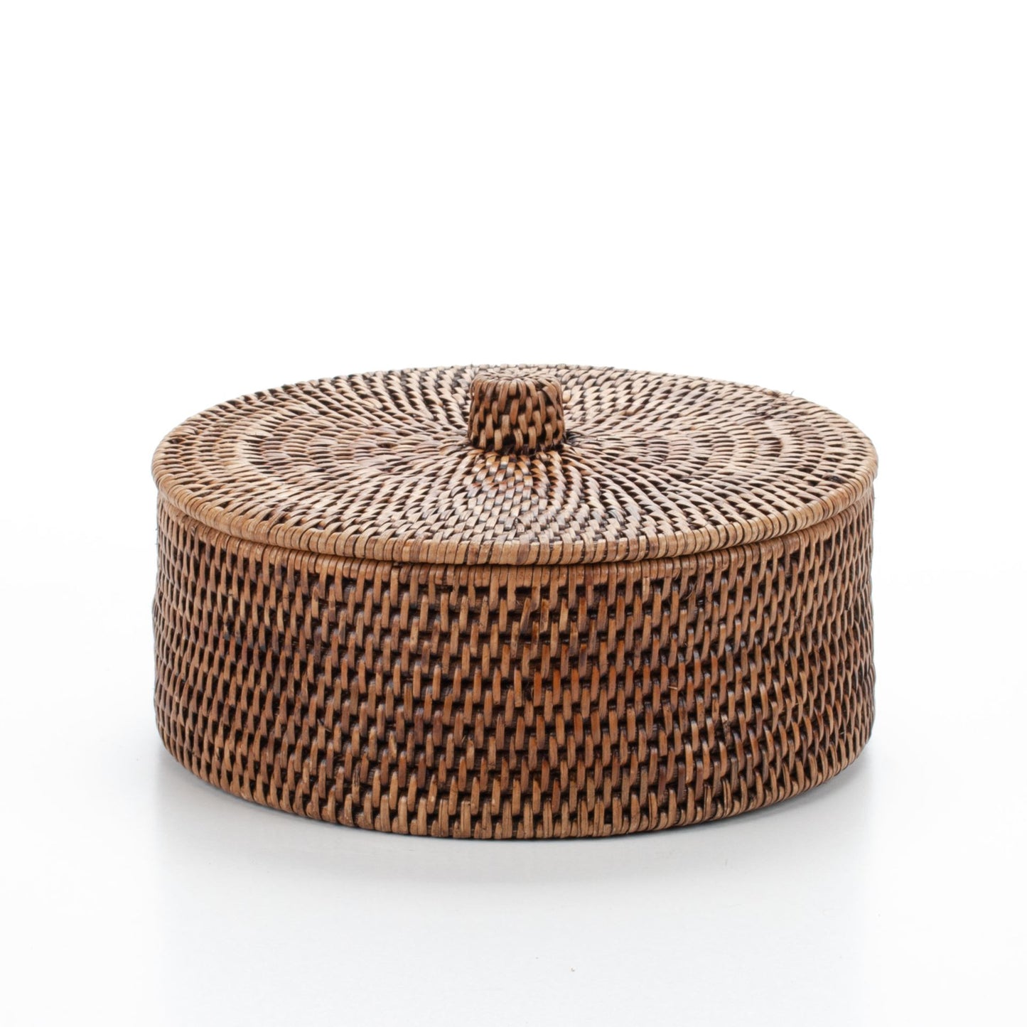 Multifunctional Storage Box, Woven Rattan, 24*10 cm, 71022-brown