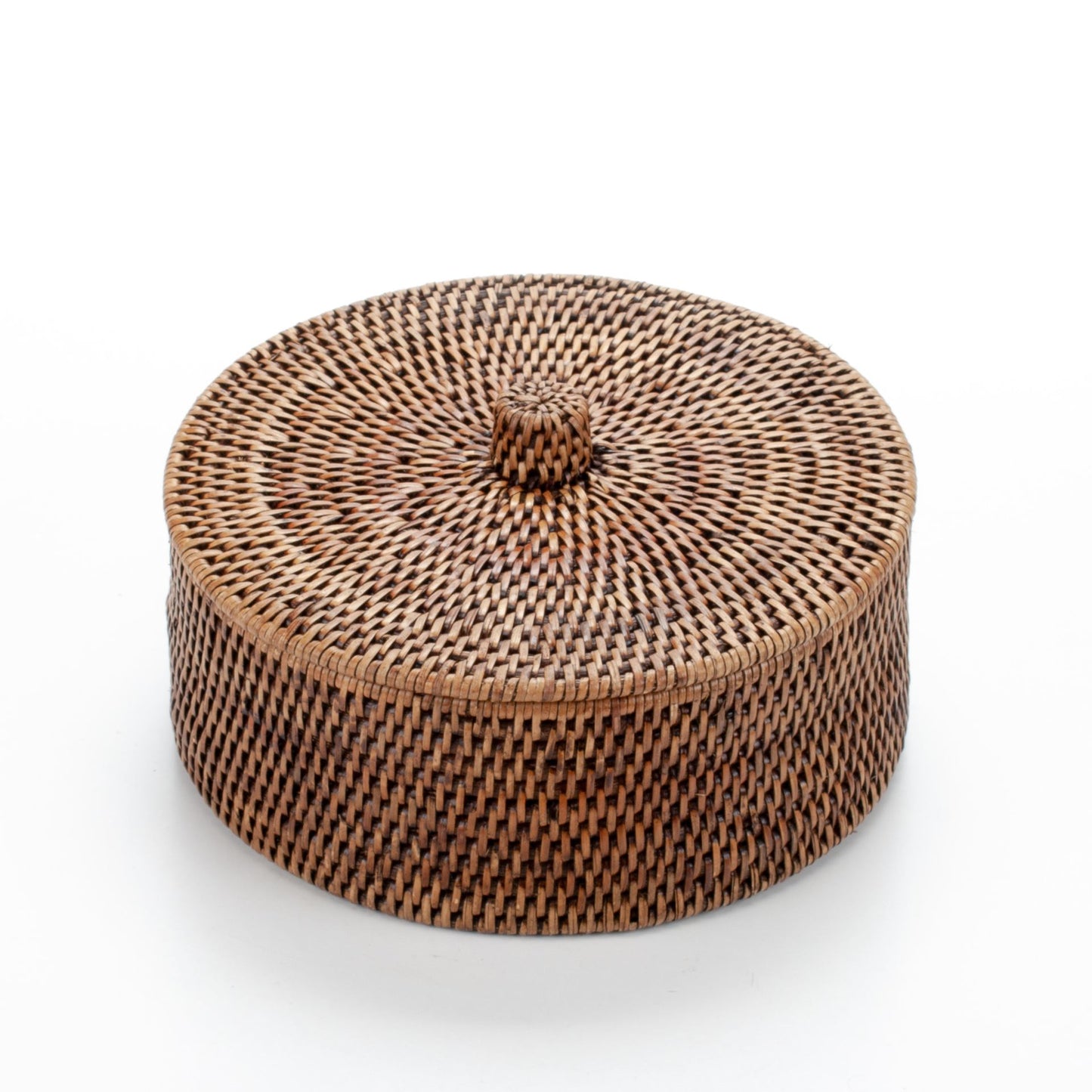 Multifunctional Storage Box, Woven Rattan, 24*10 cm, 71022-brown