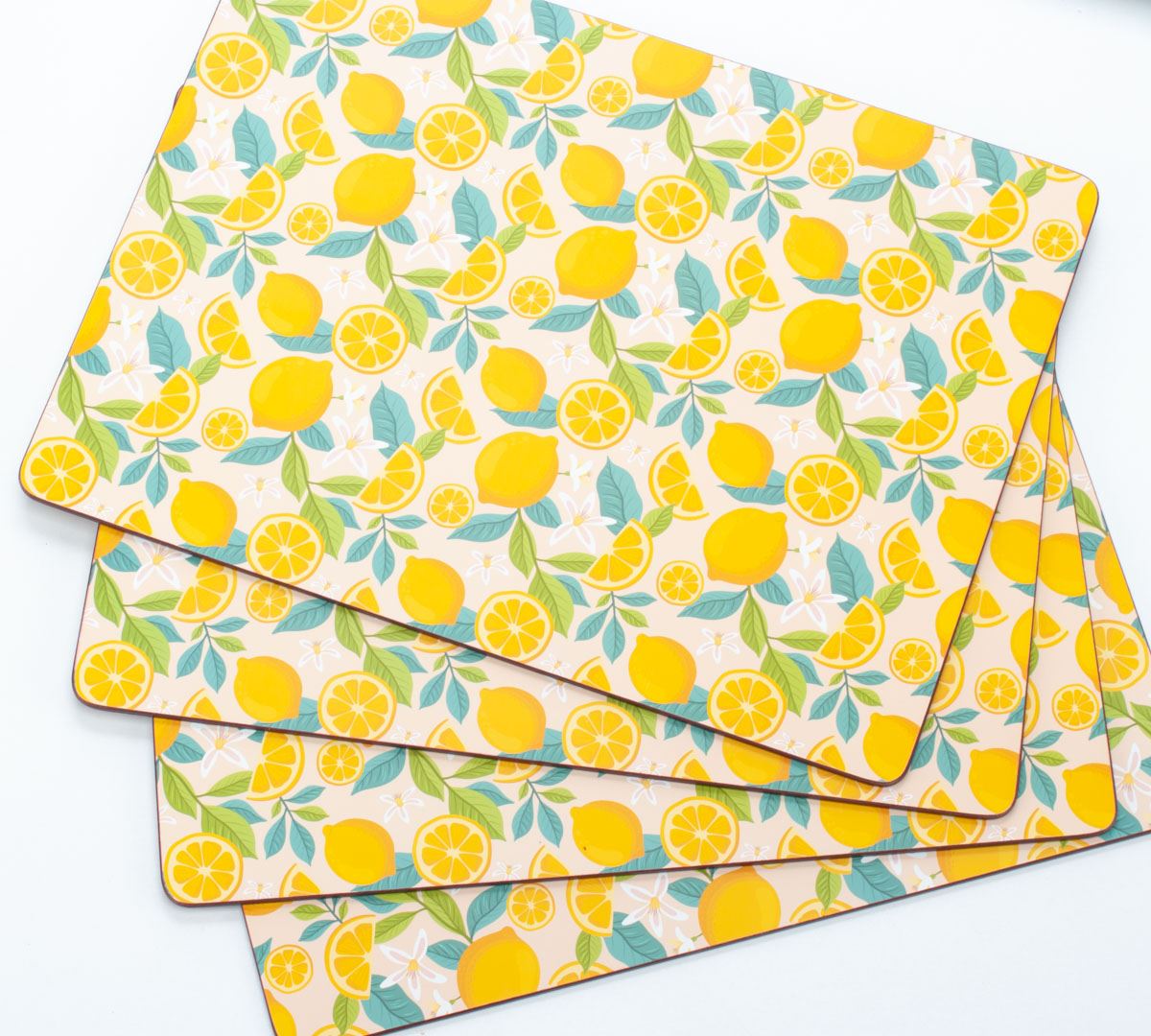 Premium Placemat Set - Exclusive Gift for an Elegant Home! 4 pcs, 30*40 cm, 77009