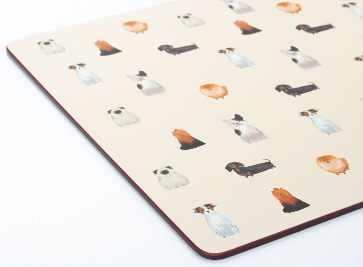 Premium Placemat Set - Exclusive Gift for an Elegant Home! 4 pcs, 30x40 cm, 77014