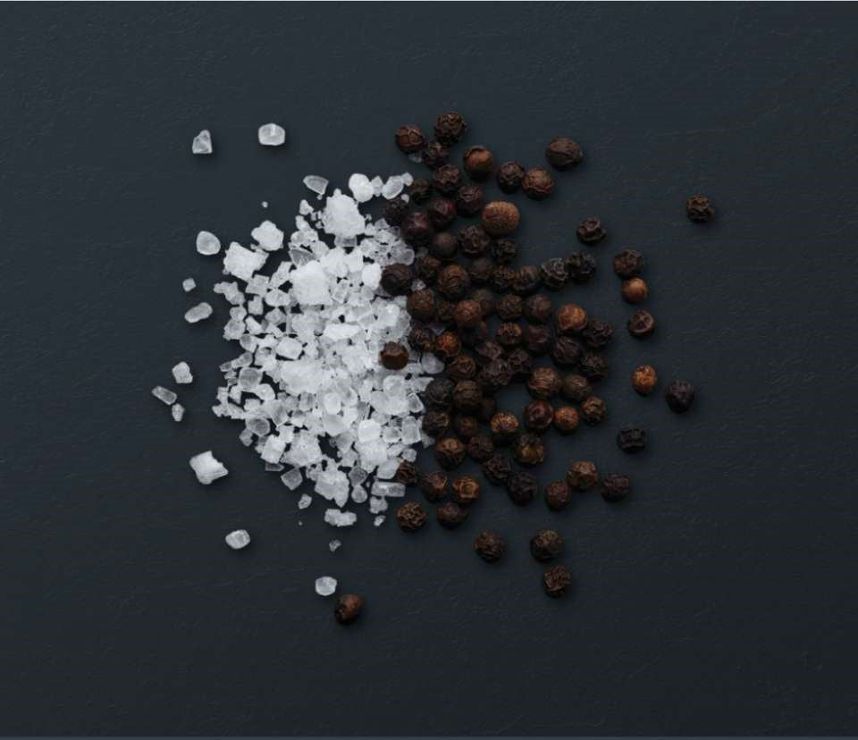 MasterClass Salt or Pepper Mill (17cm) - Dark Grey