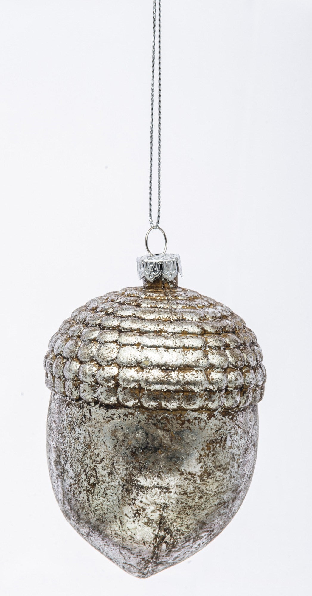 New Year's decoration Acorn, 10*6.5*6.5 cm, 122559 New Year's decoration, 122559