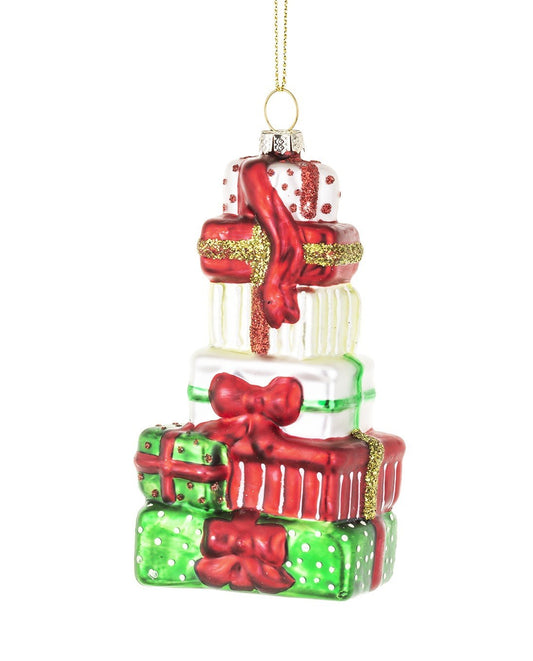 Festive New Year Gift Decoration – 12x6x4.5 cm