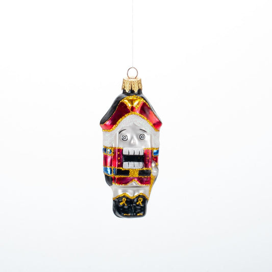 Glass ornament for the Christmas tree Nutcracker, 11*5 cm, A226 New Year's ornament 11*5 cm, A226