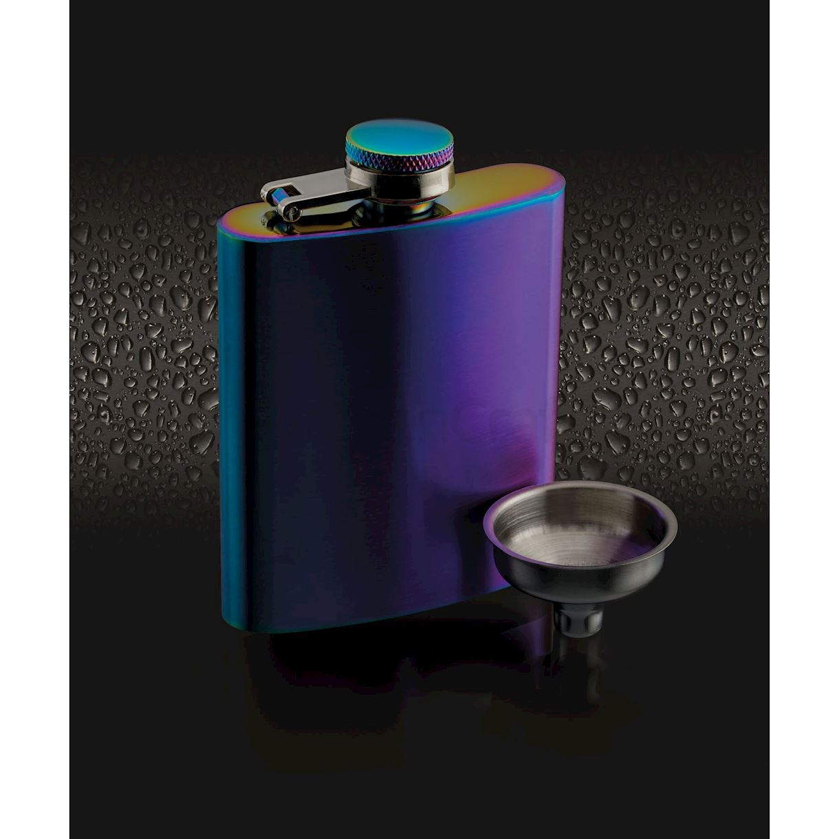 BarCraft Exotic Rainbow Flask, BCHIPRBOW