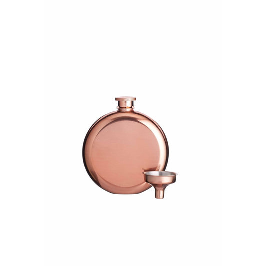 Elegant flask for alcoholic beverages