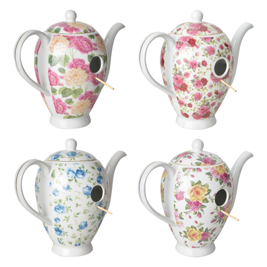 Birdhouse Teapot, 12*27*21 cm