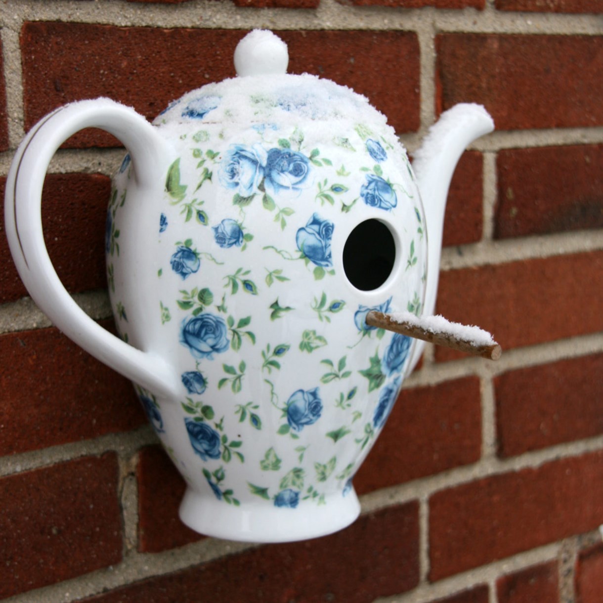 Birdhouse Teapot, 12*27*21 cm