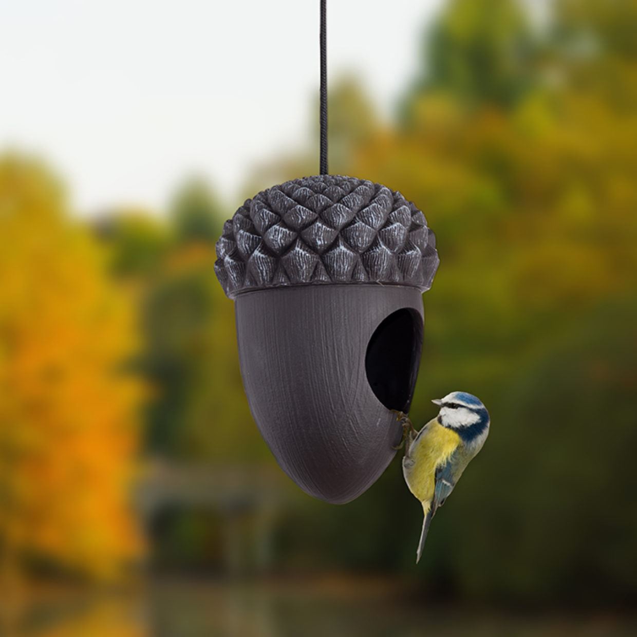Acorn birdhouse, 10.5*10.5*15.6 cm, FB532
