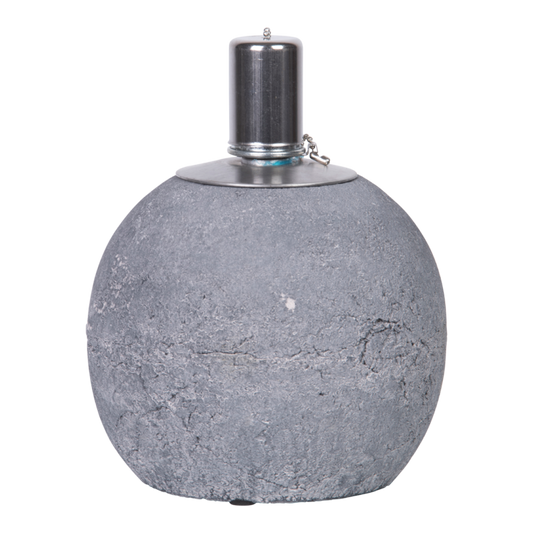 Romantic Glow Concrete Oil Lamp – Perfect Outdoor Ambiance, 14х14х17 cm