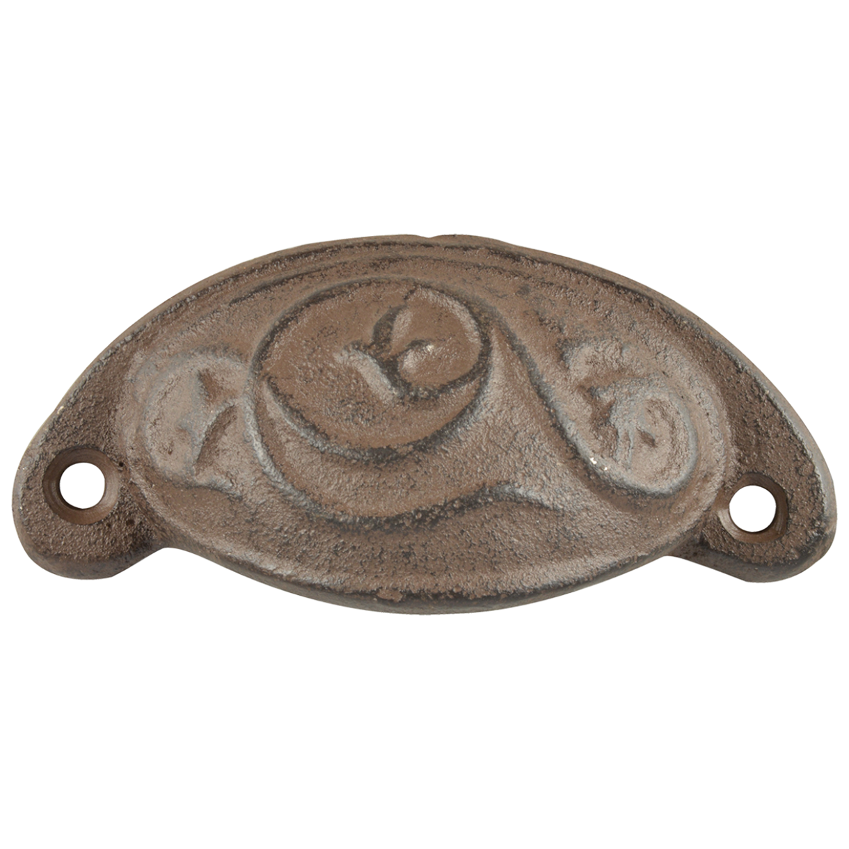 Vintage-style metal drawer handle