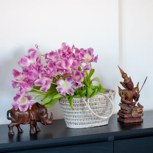 Eco-friendly rattan bag