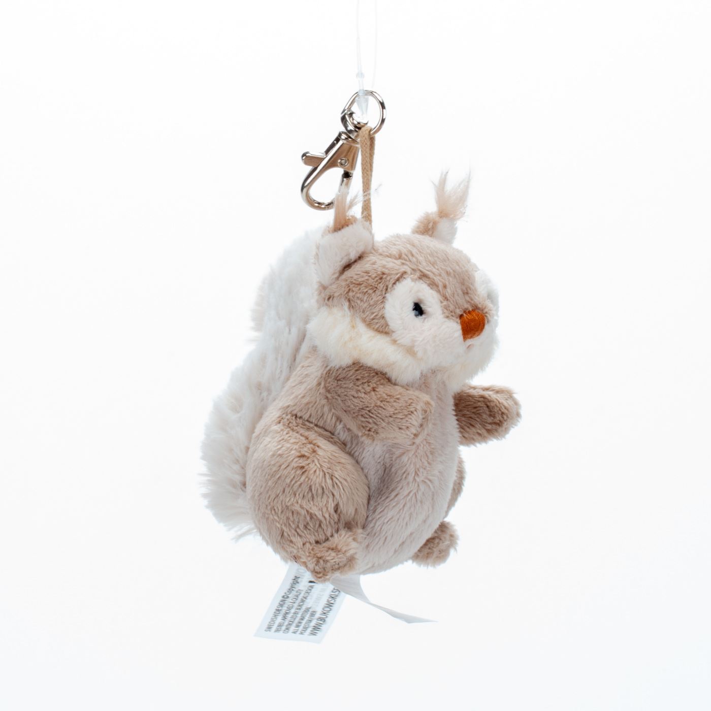 Bukowski Plush Squirrel Keychain