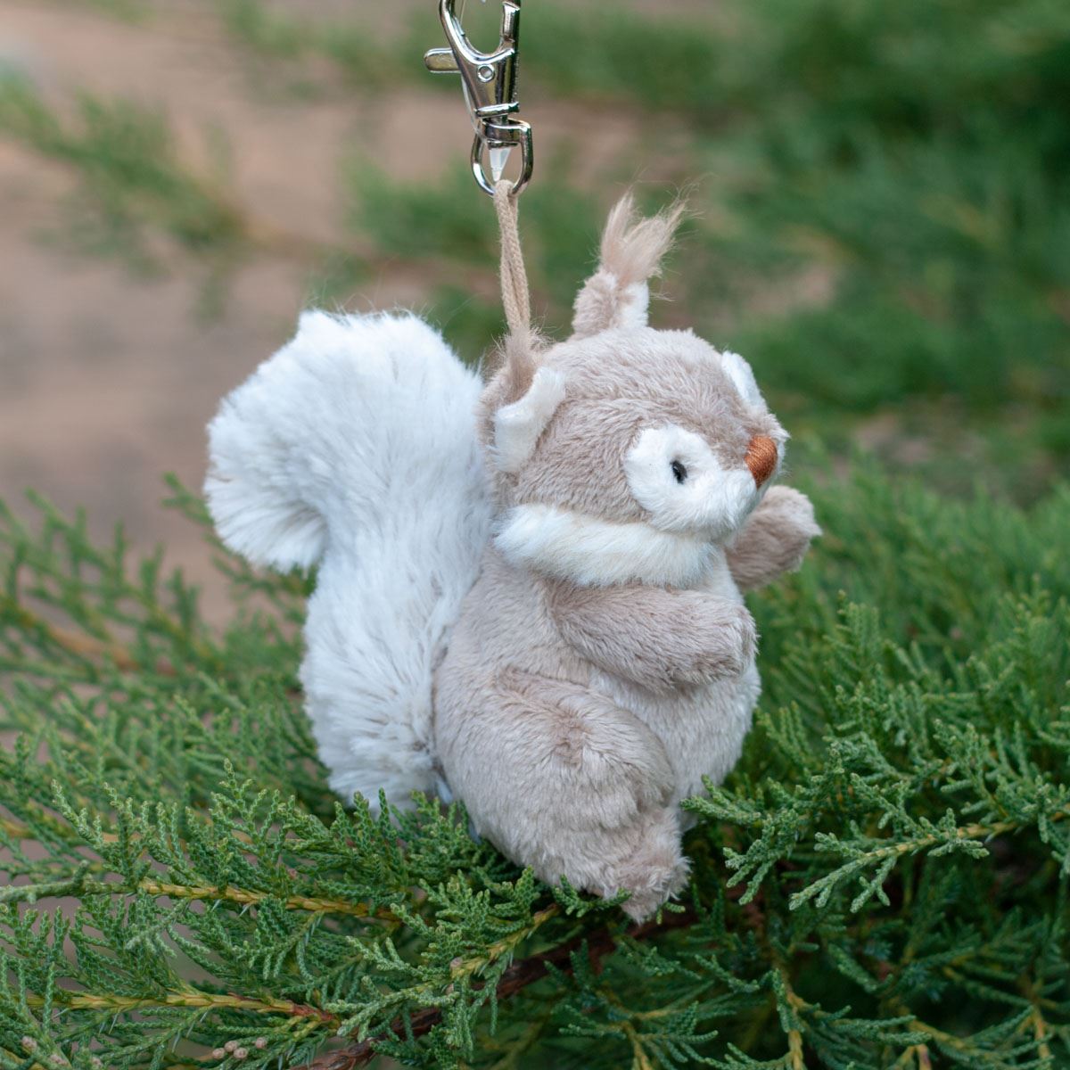 Bukowski Plush Squirrel Keychain