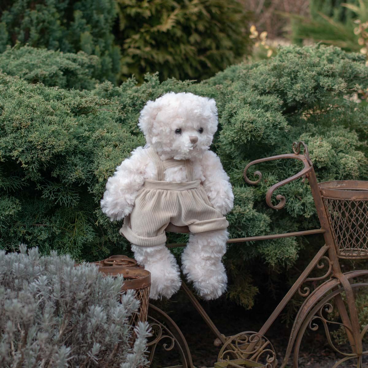 Teddy bear for garden decor