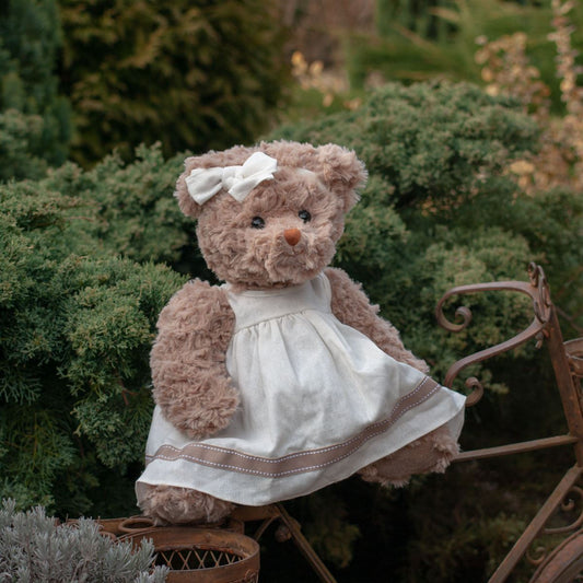 Plush Bear Bukowski “Dolce Marina”, 40 cm – Soft Scandinavian Toy