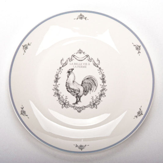 Rooster plate, 26 cm, DFRFP
