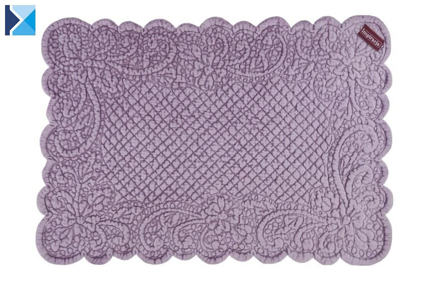 Lavender placemat for festive table setting