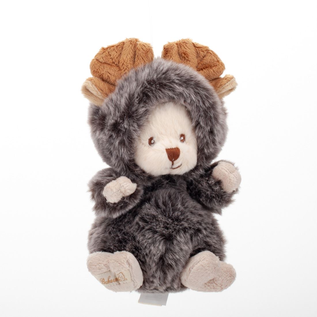 Bukowski Plush Mouse “Ziggy” – 15 cm Gray Scandinavian Toy