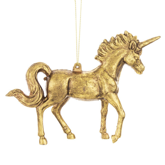 New Year decoration Unicorn, 11*15*3 cm, 147038 New Year decoration, 147038