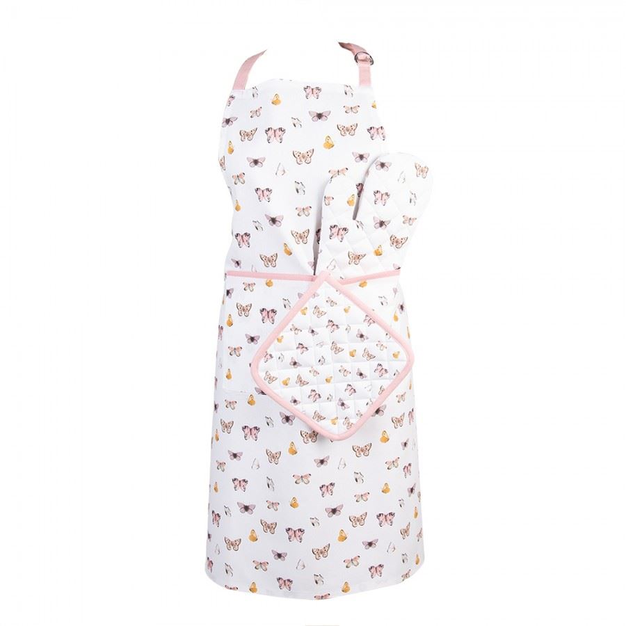 Butterflies Apron, 70*85 cm