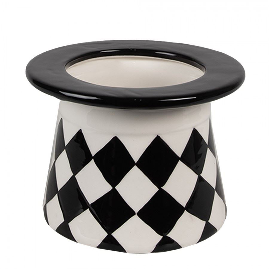 Harlequin Bunny Ceramic Storage Jar, 13х13х20 cm