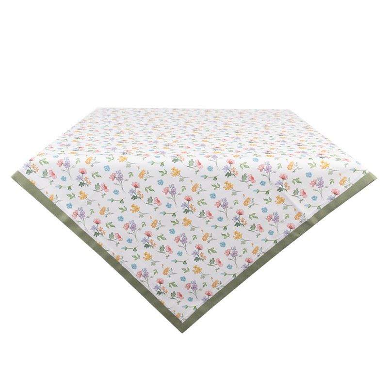 Wildflower Meadow Premium Cotton Tablecloth, 100х100 cm