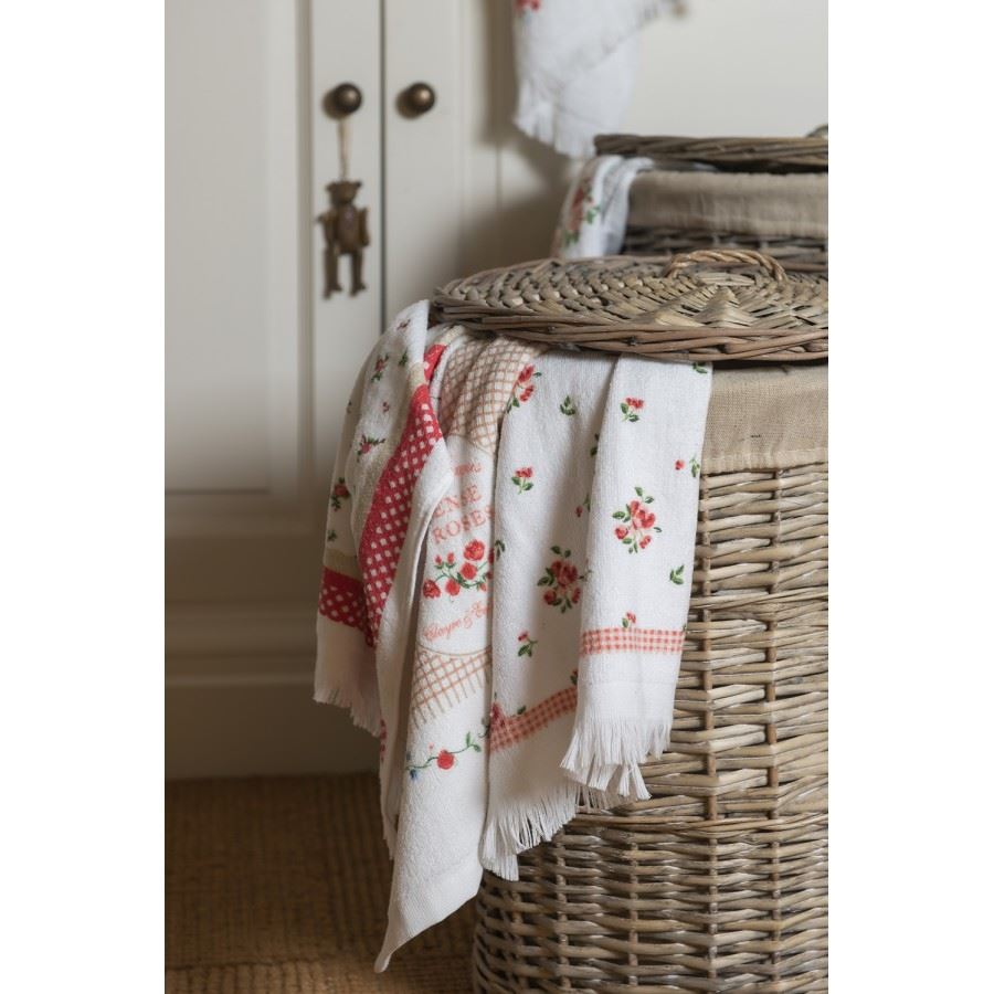 Pink Roses Hand Towel 40*66 cm