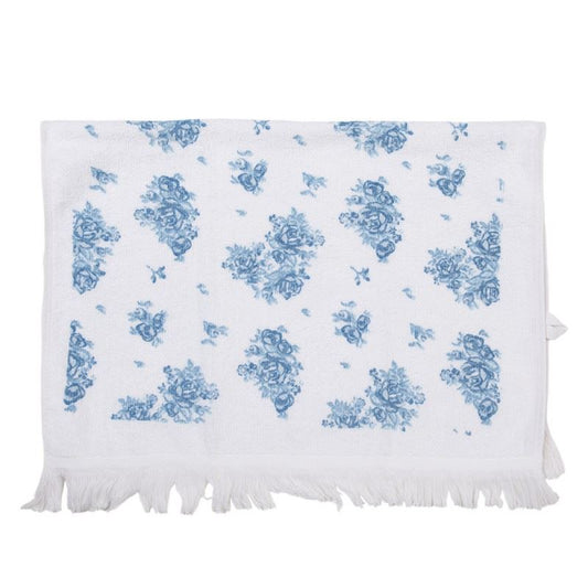 Blue Roses Hand Towel, 40*66 cm