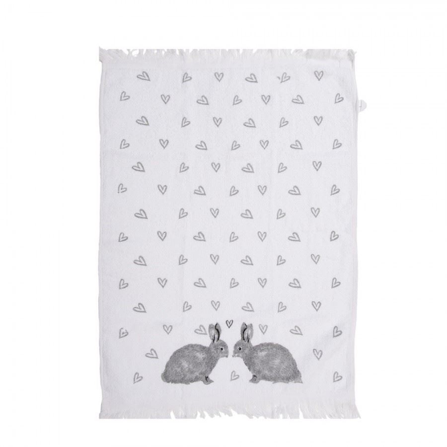 Double Bunny Print Towel 40*66 cm