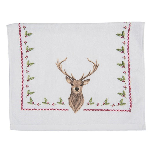 “Majestic Deer” Premium Cotton Tea Towel – Ultra Soft 40x66 cm