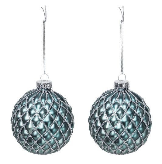 Set of New Year's ornaments Kulya, 2 pcs., 124014