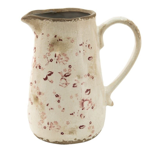 Decorative Ceramic Pitcher in Vintage Style, 16*11*18 cm, 6CE1416