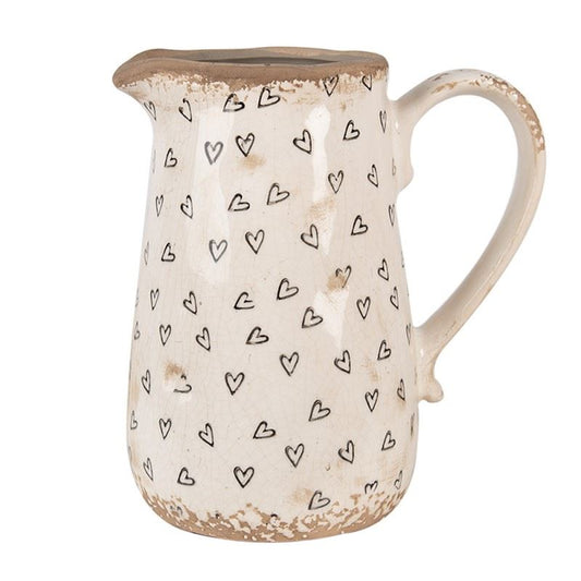 Decorative Ceramic Pitcher in Vintage Style, 16*12*18 cm, 6CE1654M