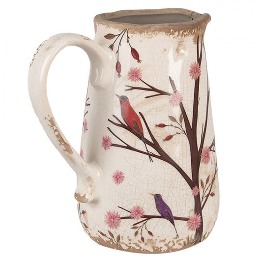 Decorative Ceramic Jug in Vintage Style, 16*12*18 cm, 6CE1643M