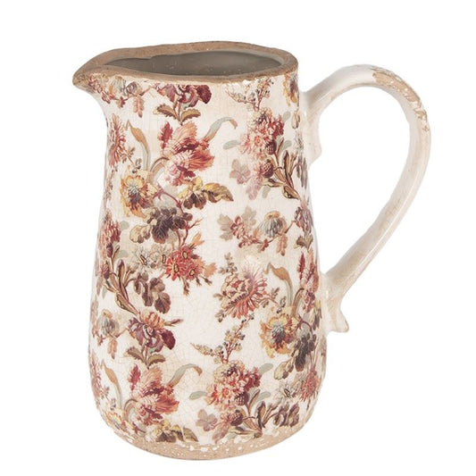 Decorative Ceramic Pitcher in Vintage Style, 16*12*18 cm, 6CE1651M