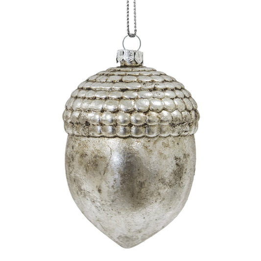 New Year's decoration Acorn, 10*6.5*6.5 cm, 122559 New Year's decoration, 122559