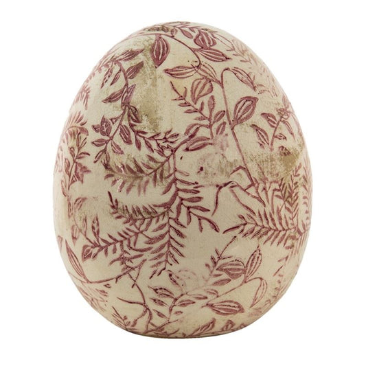 Ceramic Figurine Egg, 9x12 cm, 6CE1402M