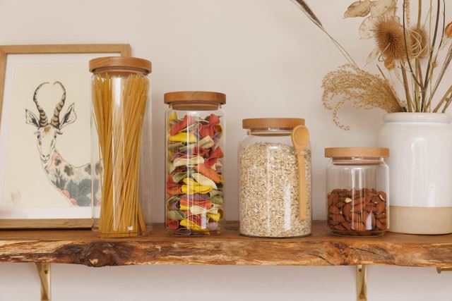 KitchenCraft Idilica bulk jar, 1000 ml, IDGLSSTORMED