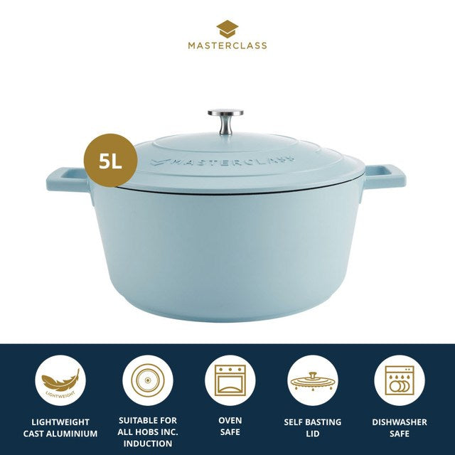 MasterClass Sky Blue pan, 5 L, MCMCRD28SKY