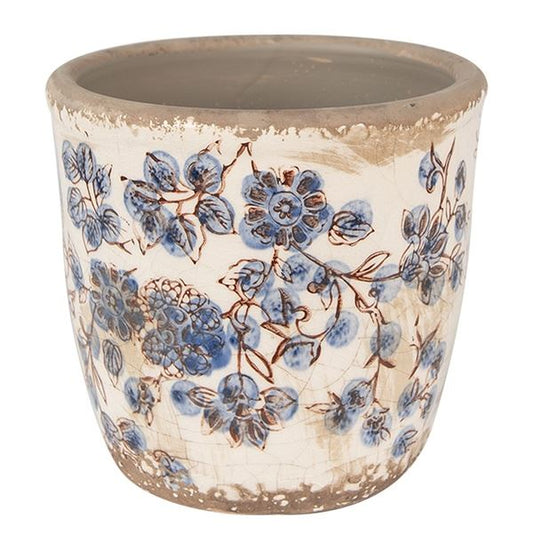 Ceramic Flower Pot in Vintage Style, 11*10 cm, 6CE1619XS