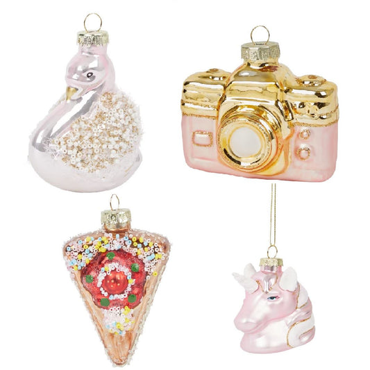 New Year's decoration MIX, 7*5 cm, 3015413