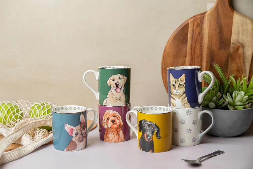 Mikasa French Bulldog Mug, 280 ml, MKCANFBDOG
