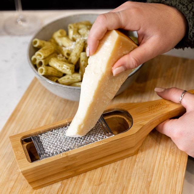 Wood & Stainless Steel Cheese Grater from KitchenCraft