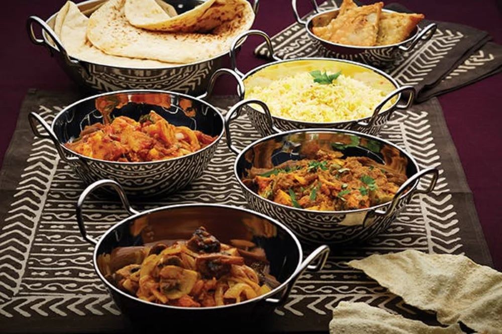 KitchenCraft Indian Balti Dish – Large Stainless Steel Curry Bowl