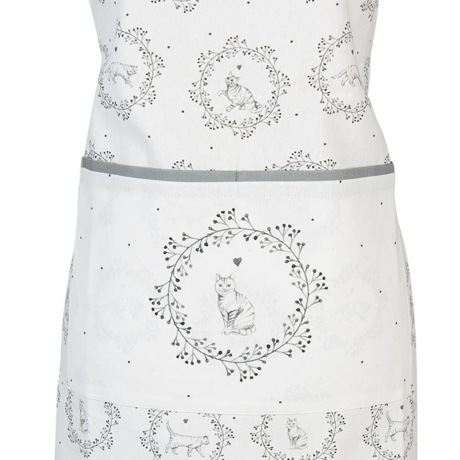 Cute Cats Print Apron, 70*85 cm