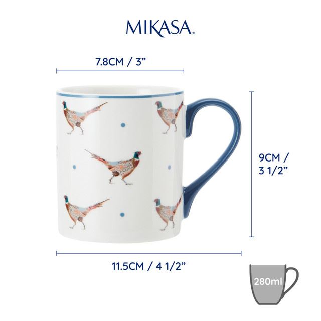 Mikasa Pheasant Cup, 280 ml, MKCANPHEAS