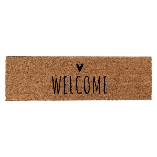 Welcome Coir Doormat, 75х22 cm