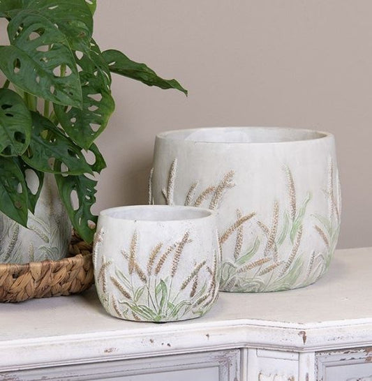 Ceramic Flower Pot in Vintage Style, 13*13 cm, 6TE0463S