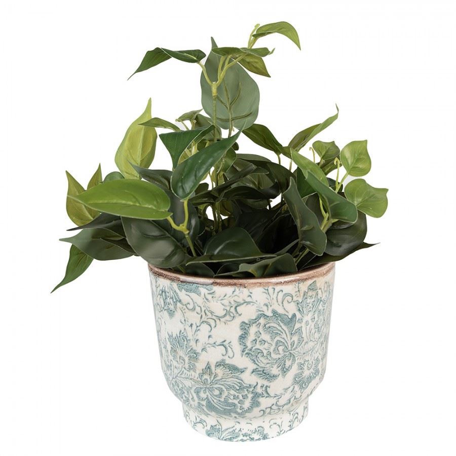 Ceramic Vintage Style Plant Pot, 17*15 cm, 6CE1574M